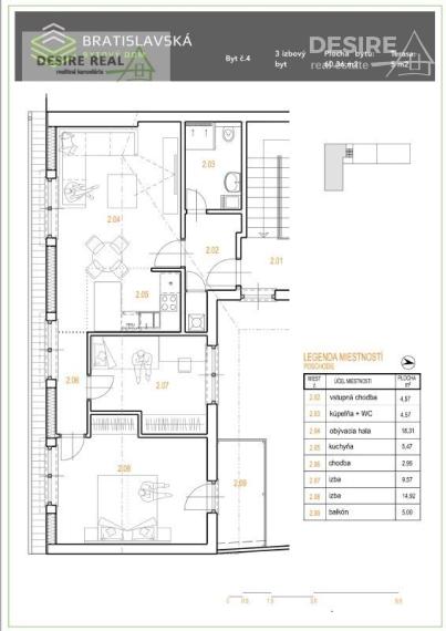 ✅ SOLD: 3-ROOM APARTMENT WITH GARDEN IN THE CENTER OF PEZINKA - COMPLETE CIVIC FACILITIES