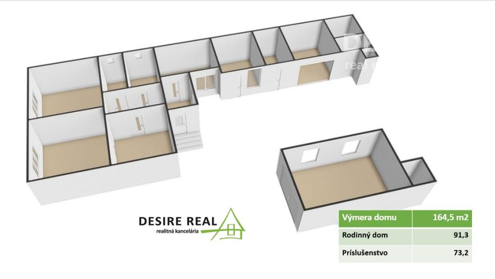 ✅PREDANÉ: Udržiavaný 3 izbový rodinný dom, garáž, Pezinok širšie centrum