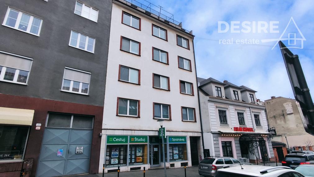 Komerčný priestor 187m2, s výkladom do ulice, kancelária, obchod, služby, Vysoká ul., BA