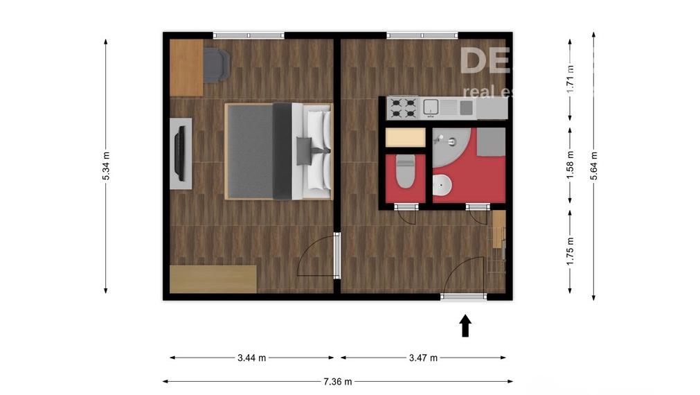 ✅ SOLD - Cozy 1 bedroom apartment right in the center of Stupava