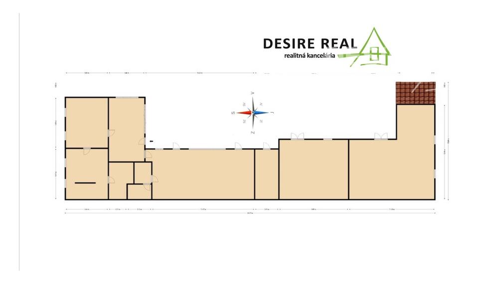 Zemianska kúria vhodná na bývanie a podnikanie, veľký pozemok, Nové Zámky - Komoča,