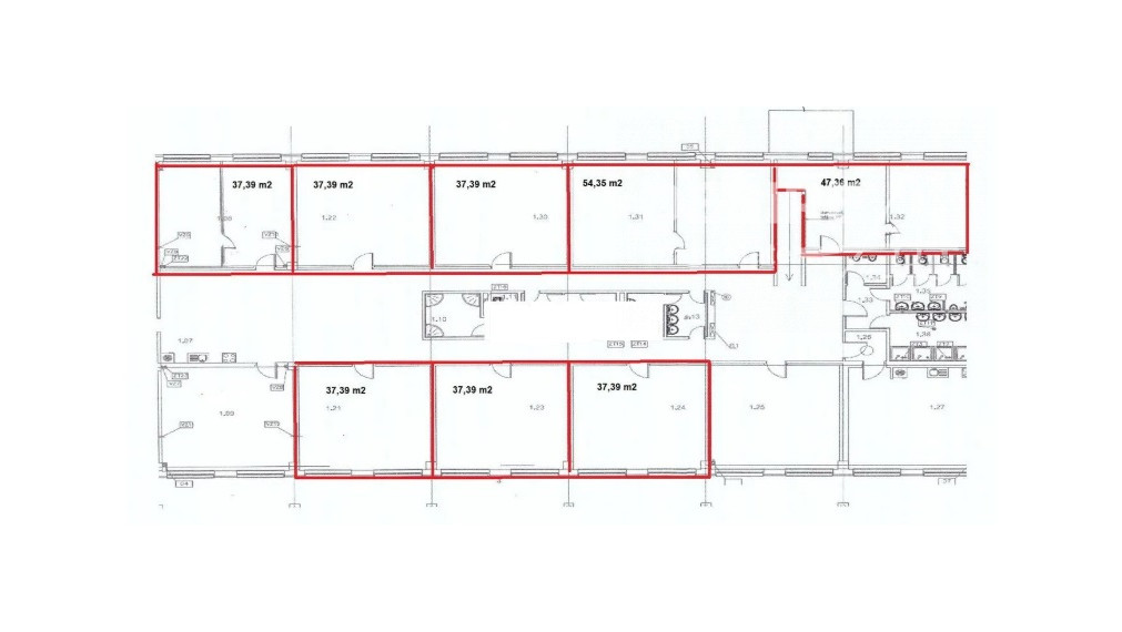 Atraktívne kancelárske priestory na prenájom, od 37 m2 do 326 m2, parkovanie zdarma