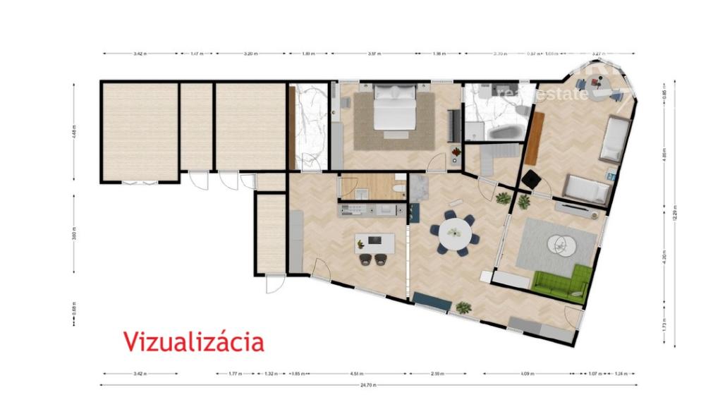 Zachovalý, 4 izbový rodinný dom,  Pezinok centrum