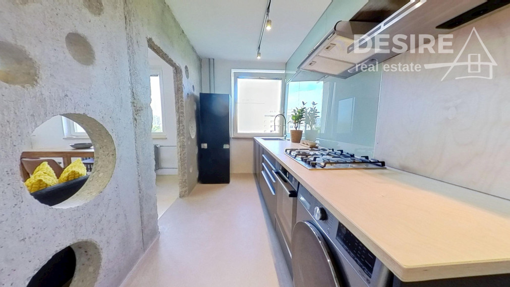 Výnimočný 3i byt v industriálnom štýle, zariadený, B. Smetanu, Trnava