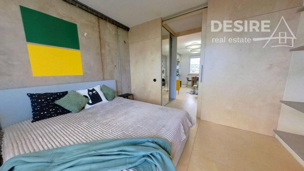 Výnimočný 3i byt v industriálnom štýle, zariadený, B. Smetanu, Trnava