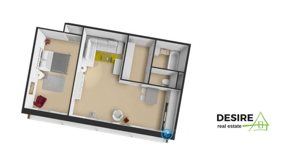 Priestranný štýlový 2i zariadený byt, parkovanie, pivnica, širšie centrum Pezinok