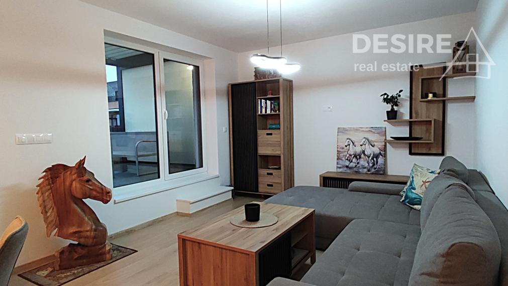 Zariadený 3 izbový byt v novostavbe, zelená terasa, parkovanie, Modra -Malé Hliny