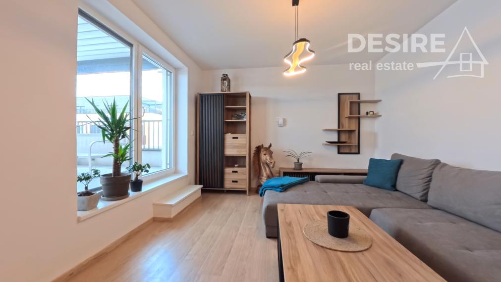 Kompletne zariadený 3 izbový byt, novostavba, zelená terasa, parkovanie, Modra