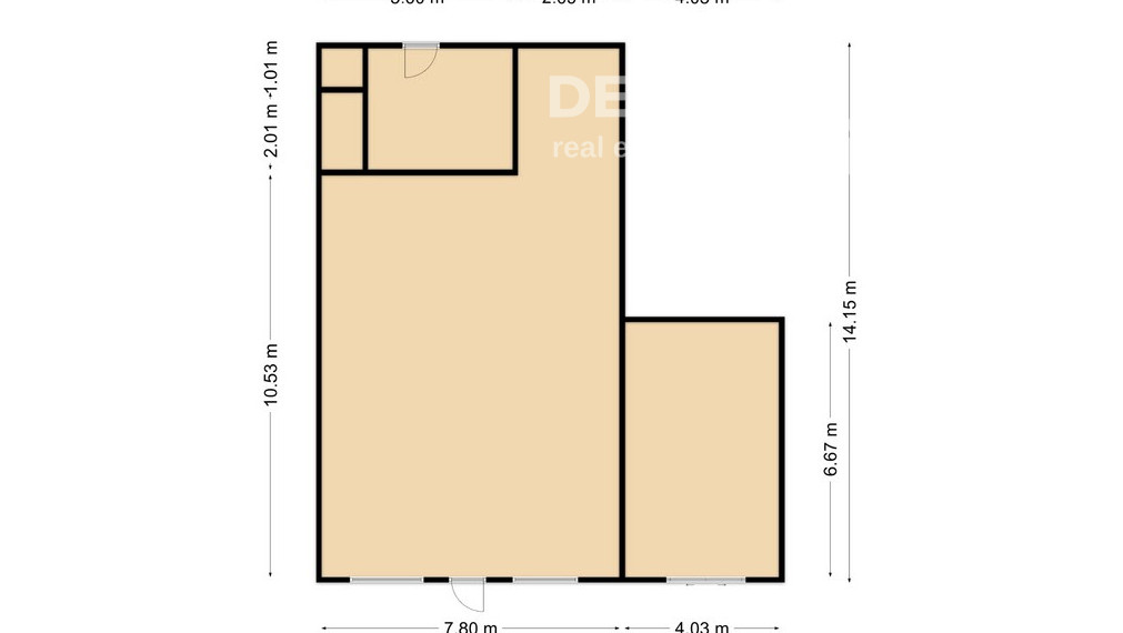Na prenájom skladový priestor / predajňa – Pezinok | 135 m²