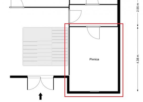 Nebytový priestor v bytovom dome až 15m2