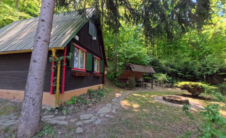 Relaxujte a zarábajte: 2 rekreačné chaty na predaj v lesnom prostredí Strážovských vrchov - fotografia 5